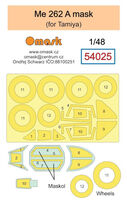 Messerschmitt Me 262 A Masks (for Tamiya kits) - Image 1
