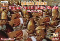 Hellenistic Diadochi Set 1 - Seleucid Infantry Phalanx (24 figures in 8 poses) - Image 1
