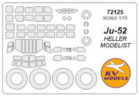 Ju-52/3M + wheels masks - Image 1