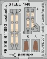 Bf 109G seatbelts STEEL   EDUARD