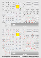Supermarine Spitfire I-XVI Stencils - Image 1