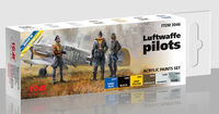 Acrylic Paints Set Luftwaffe WWII Pilots