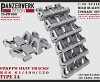 PzKpfw III/IV Tracks KGS 61/400/120 Type 3A