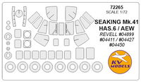 SEAKING Mk.41 / HAS.6 / AEW (REVELL) + wheels masks